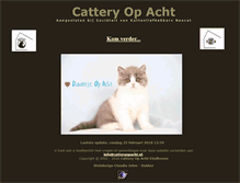 Tablet Screenshot of catteryopacht.nl
